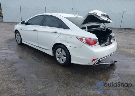 2011 Hyundai Sonata Hybrid из США, поврежденный, VIN KMHEC4A48BA018017